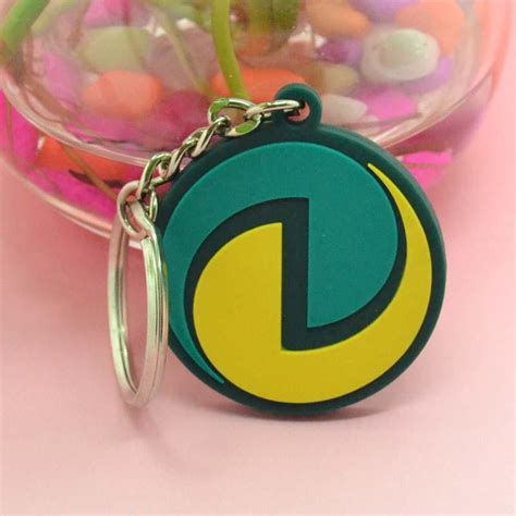 Factory Direct No Minimum Bulk Plastic Keyrings Charms Wholesale - PVC ...