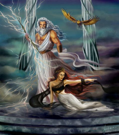 My virtual notebook: Zeus: el dios del trueno