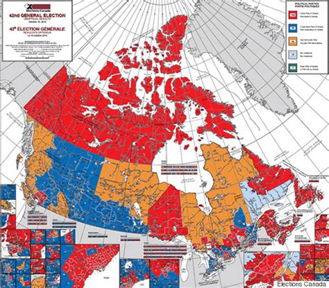 Canada Election Map, Before And After Canadians Voted | HuffPost Canada