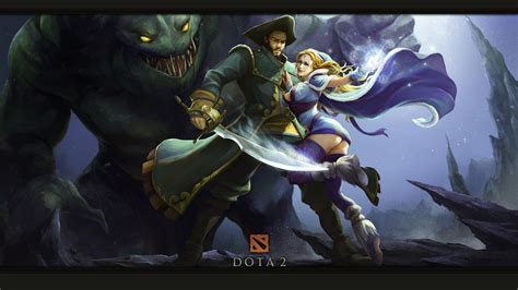 Dota 2, Kunkka, Rylai Wallpapers HD / Desktop and Mobile Backgrounds