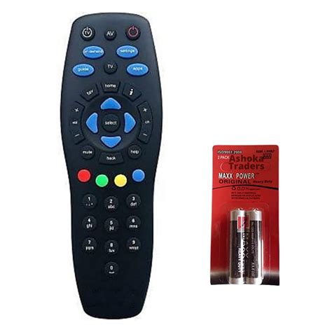 Buy Tata Sky DTH Remote Control Works for Tata Sky SD/HD/HD+/4K DTH Set ...