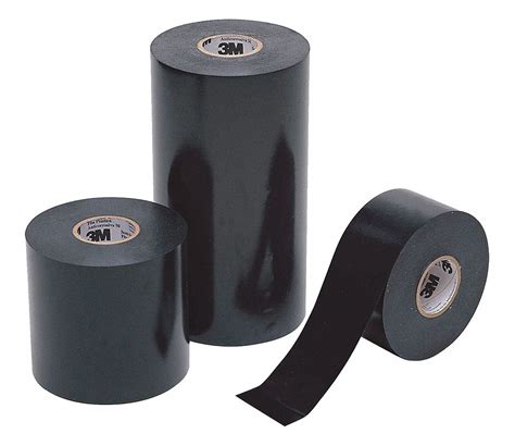 3M Vinyl Electrical Tape, Rubber Tape Adhesive, 20.0 mil Thick, 6 in X ...