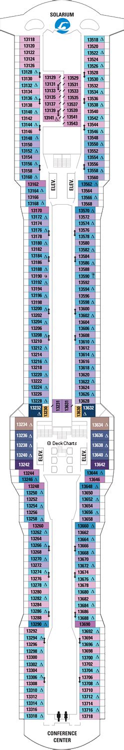 Royal Caribbean Quantum of the Seas Deck Plans: Ship Layout, Staterooms ...