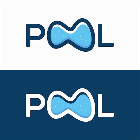 Premium Vector | Pool logo design illustration