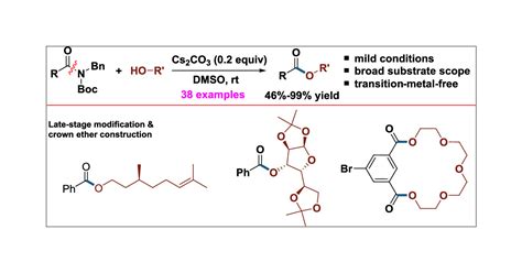 Cesium Carbonate Catalyzed Esterification of N-Benzyl-N-Boc-amides ...