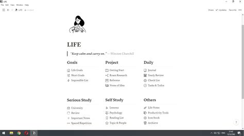 Minimal Life Dashboard : Notion | Notions, Journal writing prompts ...