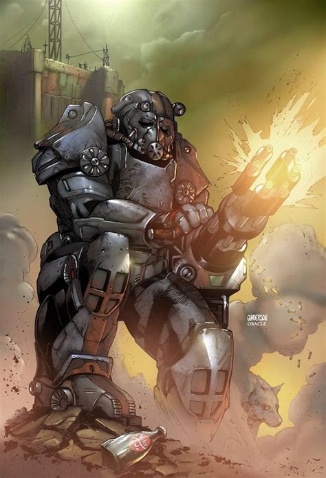 Fallout 4 Power Armor, Jordan Gunderson | Fallout fan art, Fallout art ...