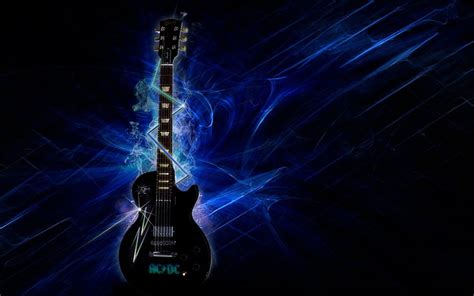 HD wallpaper: black electric guitar wallpaper, Band (Music), AC/DC ...