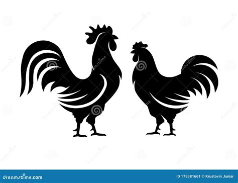 Chicken Silhouette Clip Art