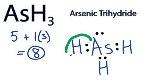 ASH3 Lewis Structure: How to Draw the Lewis Dot Structure for Arsenic ...