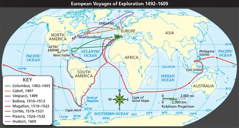 Early Explorers Map