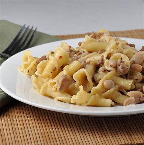 CAMPANELLE PASTA WITH SAUSAGE AND BEANS | FriendsEAT