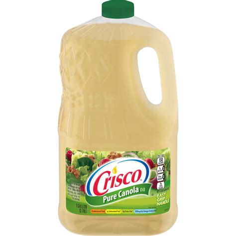 Crisco Pure Canola Oil, 1-Gallon - Walmart.com - Walmart.com