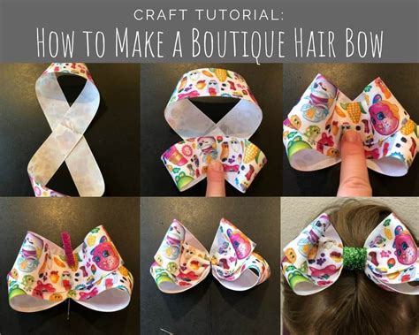 Diy hair bows – Artofit