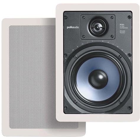 Polk Audio RC65i In-Wall Speakers (Pair/White) AW0065 B&H Photo