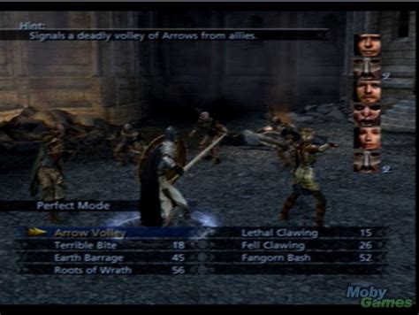 Lord of the Rings: The Third Age (PS2 version) screenshot - Lord of the ...