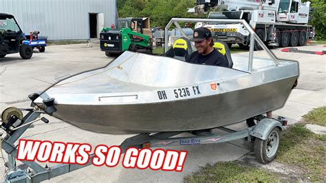 We Bought a CHEAP Mini Jet Boat Online and It Freaking RIPS!!! (First ...