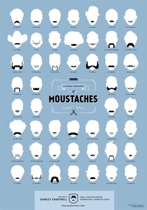 Movember Moustache Styles