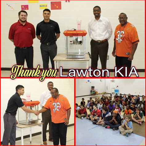 Cleveland Elementary Receives Donation | Lawton Public Schools