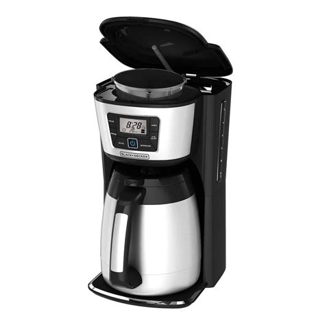 BLACK+DECKER 12-Cup Programmable Coffee Maker, Thermal Carafe, CM2035B ...