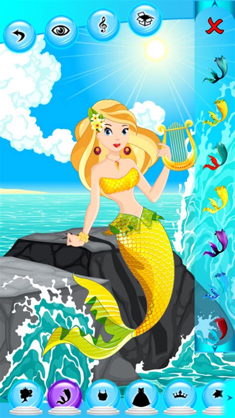 Princess Mermaid Dress Up Games