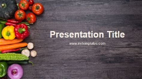 Food Background For Powerpoint