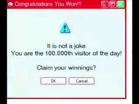 Congratulations, You won!!! | "Congratulations, You Won!" | Know Your Meme