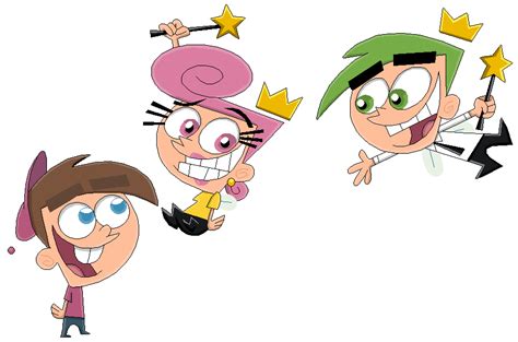 The Fairly Oddparents Cosmo And Wanda And Timmy