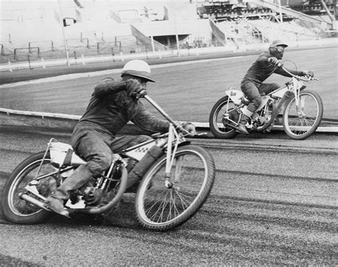 Speedway Racing Photograph by Central Press