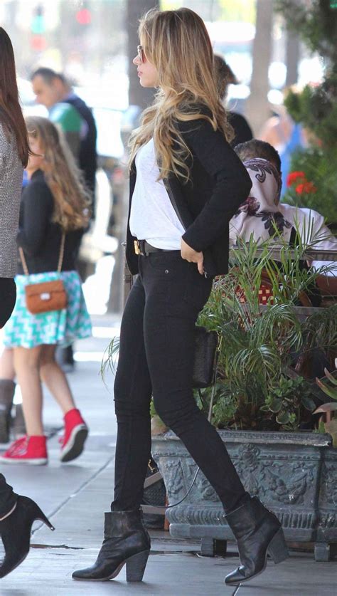 Halston Sage Casual Style – Out in Los Angeles – April 2015 – celebsla.com