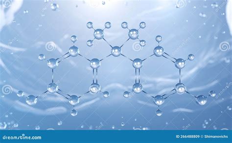 Bisphenol a Molecular Structure, 3d Model Molecule, BPA, Structural ...