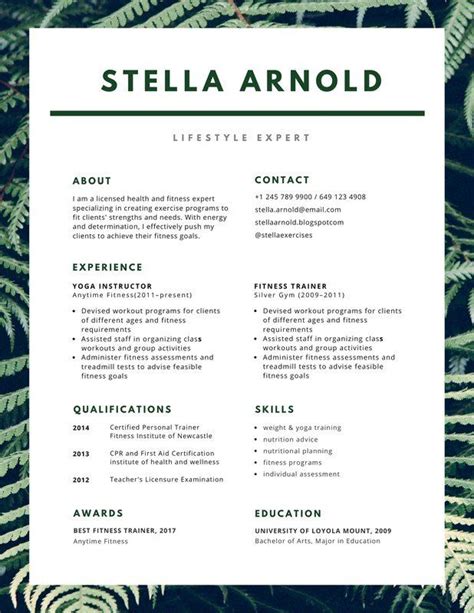 Canva resume templates - dikiandroid