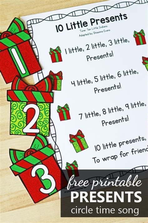 10 Little Presents Christmas Counting Song - Fantastic Fun & Learning