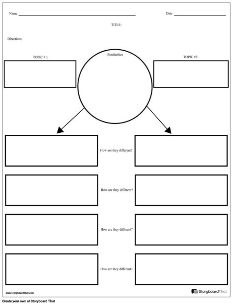 Simple Shapes Based Compare and Contrast Worksheet