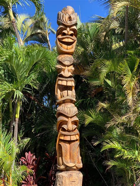 Tiki Totem Pole in Maui, Hawaii HI USA Hawaii Photo Art Print Hawaii ...