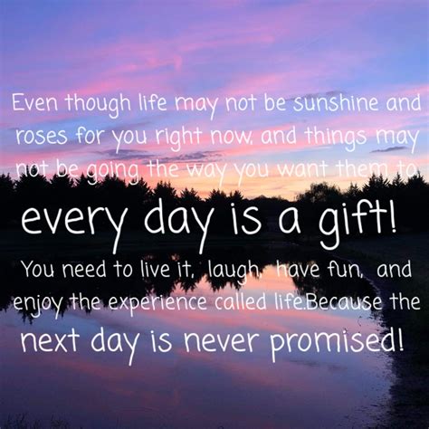 Each Day is a Gift – Perspective for the Moment