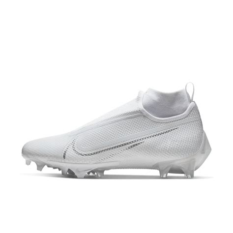 Nike Vapor Edge Pro 360 Men's Football Cleats In White,chrome,white ...