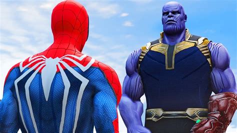 17+ Spider Man Vs Thanos Gif | Spider-Man Hintergrund