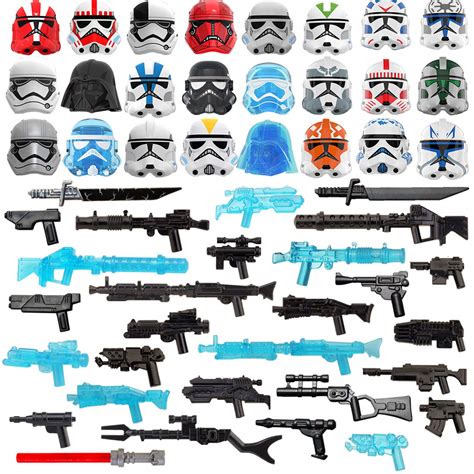 Buy PeleusTech Minifigures Weapon Armor Kit for Star War Army Weapons ...