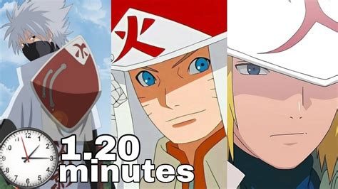 all hokages explained in 1.20 minutes - YouTube