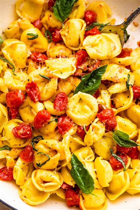 Cheese Tortellini with Roasted Tomatoes | Recipe Cart