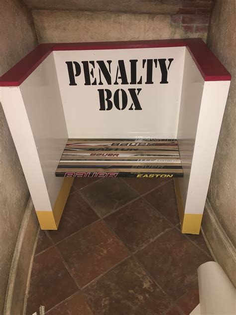 Penalty box bench