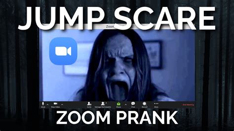 How to Make a JUMP SCARE Virtual Background (Zoom Video Prank!) - YouTube