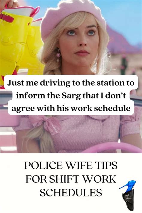 a woman sitting in a car with the caption police wife tips for shift ...