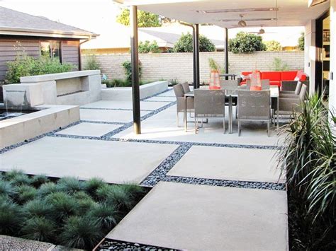 Awasome Contemporary Concrete Patio Designs Ideas