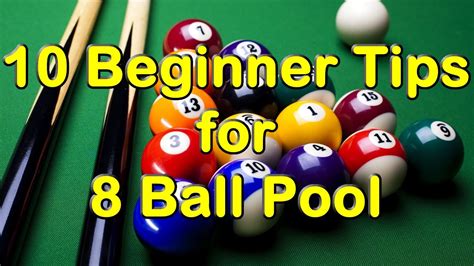 10 Beginner Tips | 8 Ball Pool - YouTube