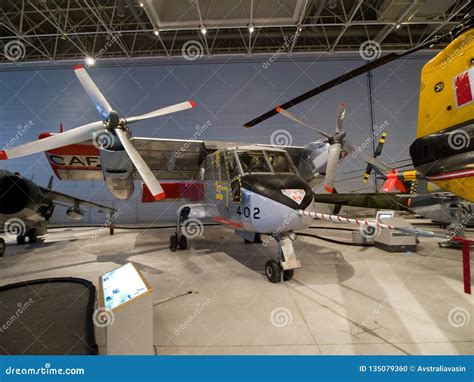 Museum Of Aviation. Exhibition Of Aircraft Exhibits Editorial Image ...