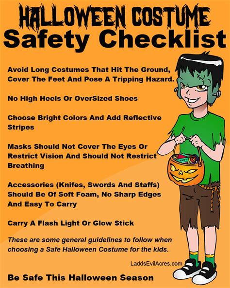 Costume Safety Tips For Halloween Party - Halloweenonearth.com ...