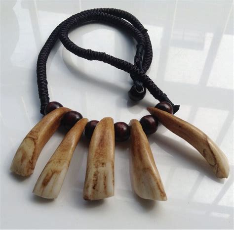 New Camel Tooth Bone Carved Wooden Beads Fish Cap Tibet Amulet Pendant ...