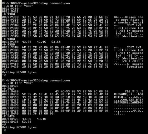 shell - Renaming MS-DOS internal commands - Stack Overflow